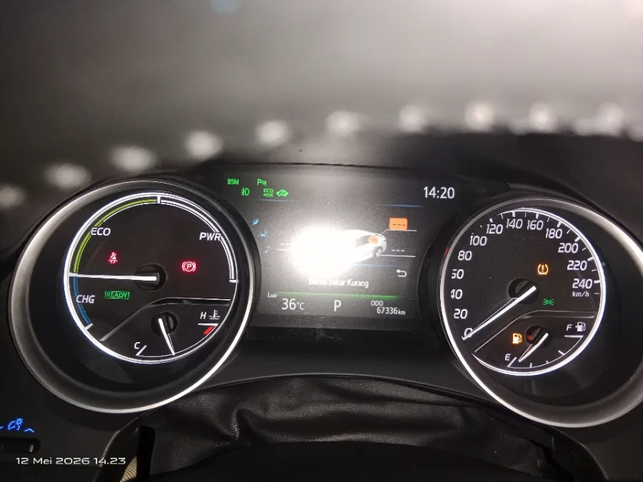 Foto Mobil Bekas Odometer Toyota Camry 2.5 Hybrid tahun 2020